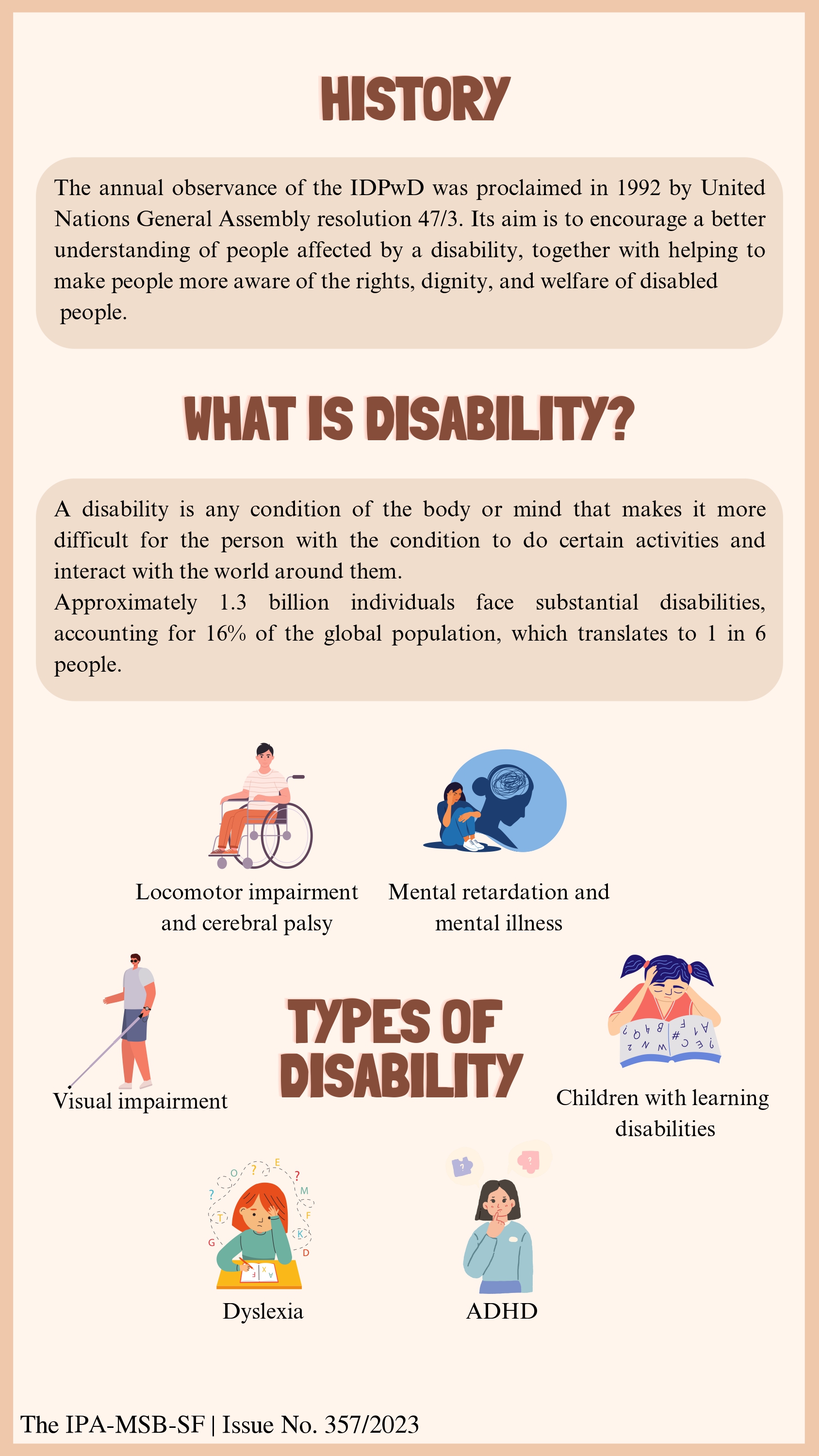 Disabilities Awareness Page 2